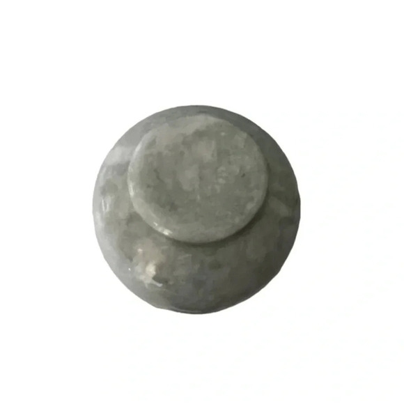 Small Solid Lushan Jade Bowl Ring Holder - Picture 4 of 6